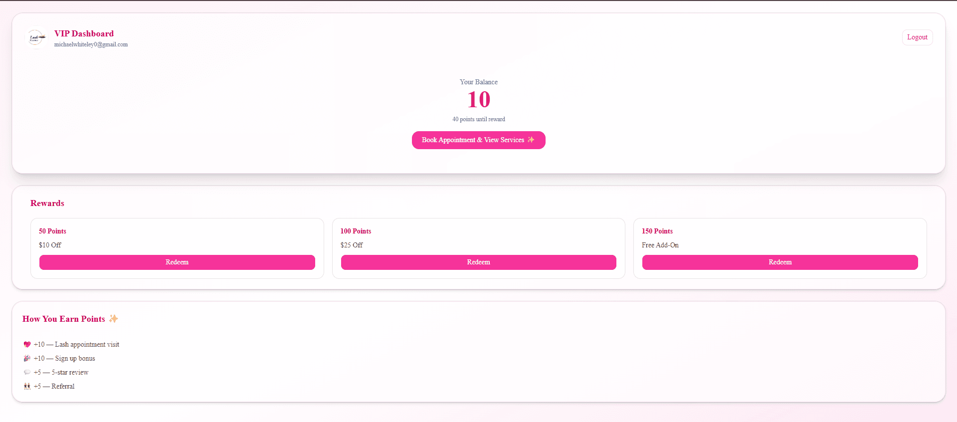 VIP Loyalty Platform